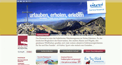 Desktop Screenshot of carnica-rosental.at